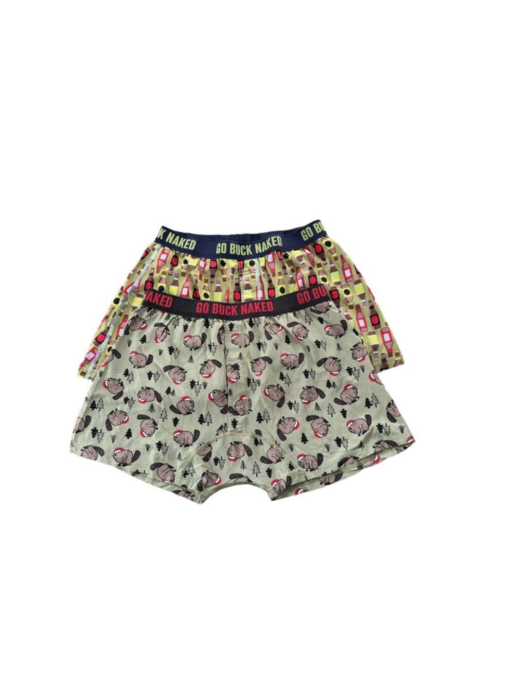 Men's Unbranded Boxers L Green Yellow
